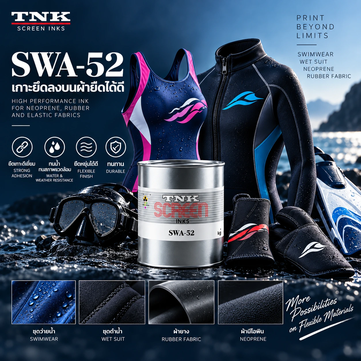 ตัวอย่างงาน SWA-52 INK